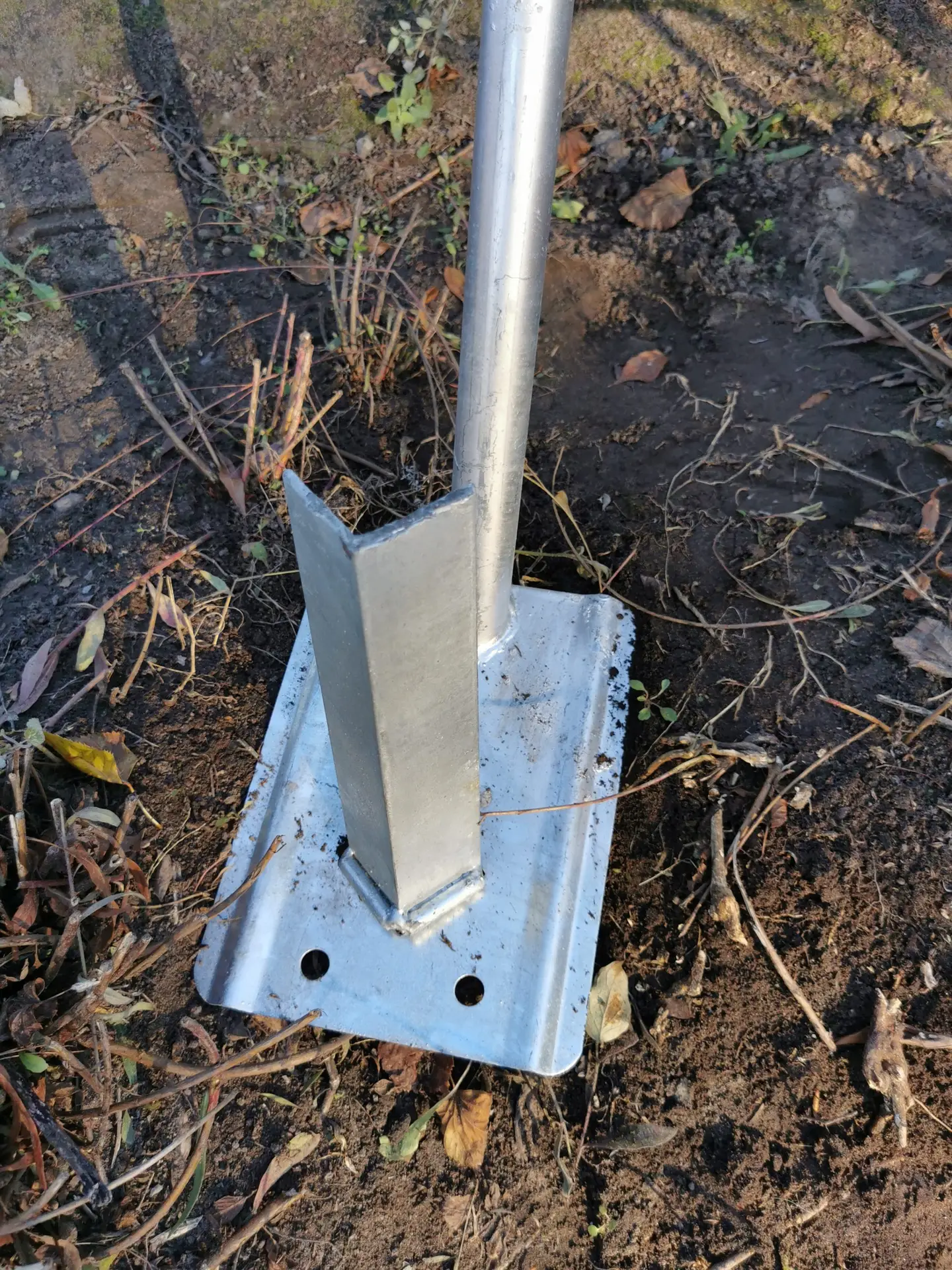 Stützstrebe Mobilzaun – Bild 4