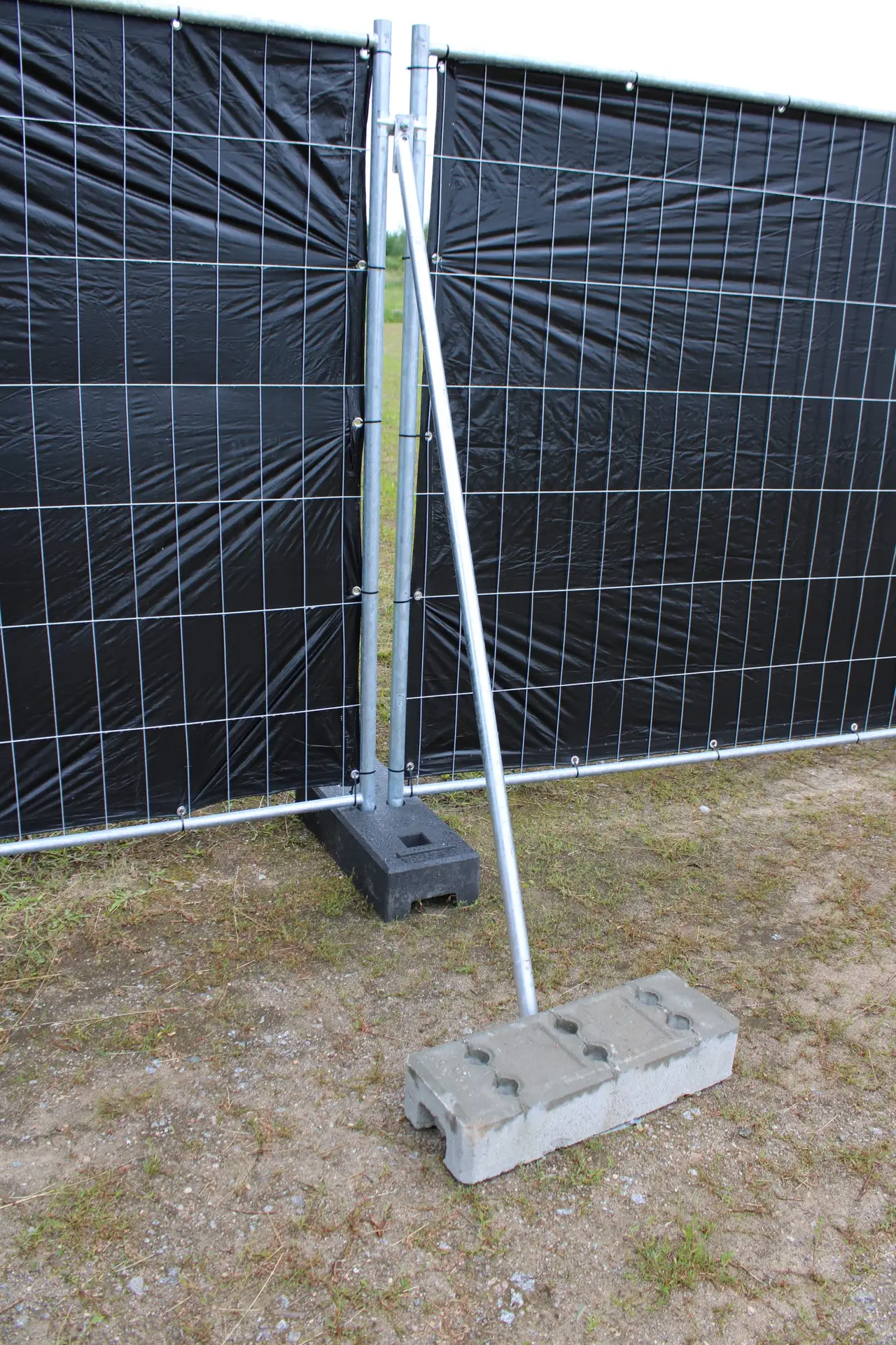 Stützstrebe Mobilzaun – Bild 2