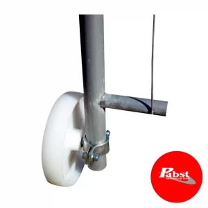 Laufrolle Mobilzaun (weiß)