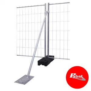 Stützstrebe Mobilzaun