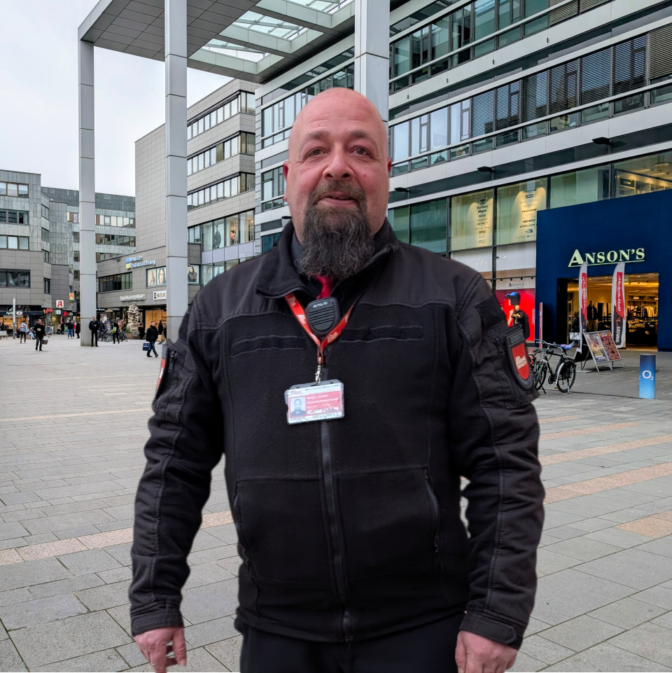 Sicherheitsdienst Pabst Mitarbeiter in Mainz