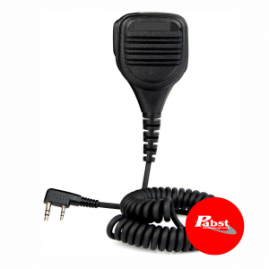 Abgesetztes Lautsprecher-Mikrofon mit Ohrhöreranschluß